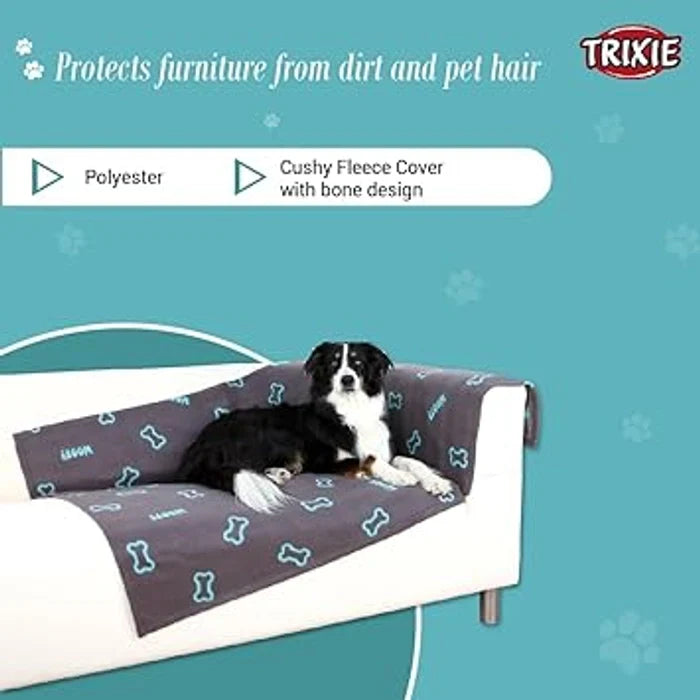 Trixie - Barney Fleece Pet Blankets Taupe