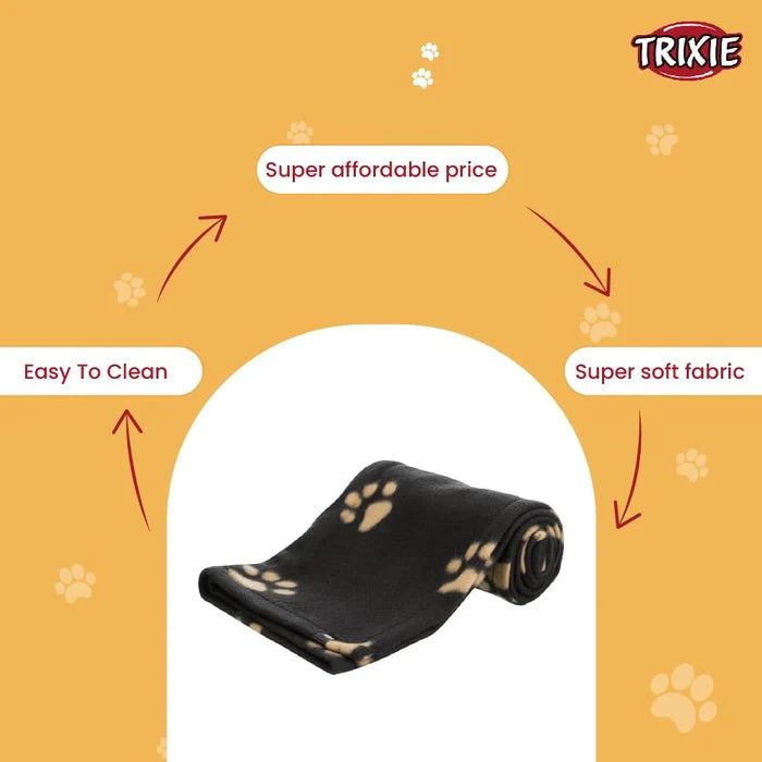Trixie- Beany Fleece Blanket