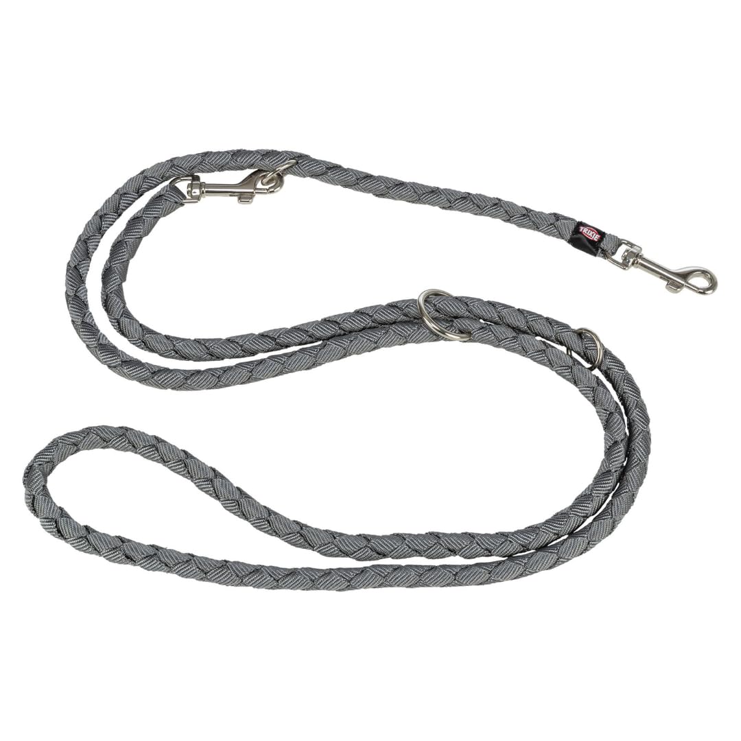 TRIXIE - Cavo Adjustable Leash 2M, 12Mm Dia, S-m, Graphite