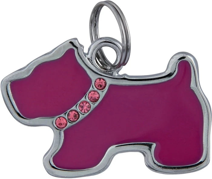 Trixie - Fancy Bone Shaped ID Tag