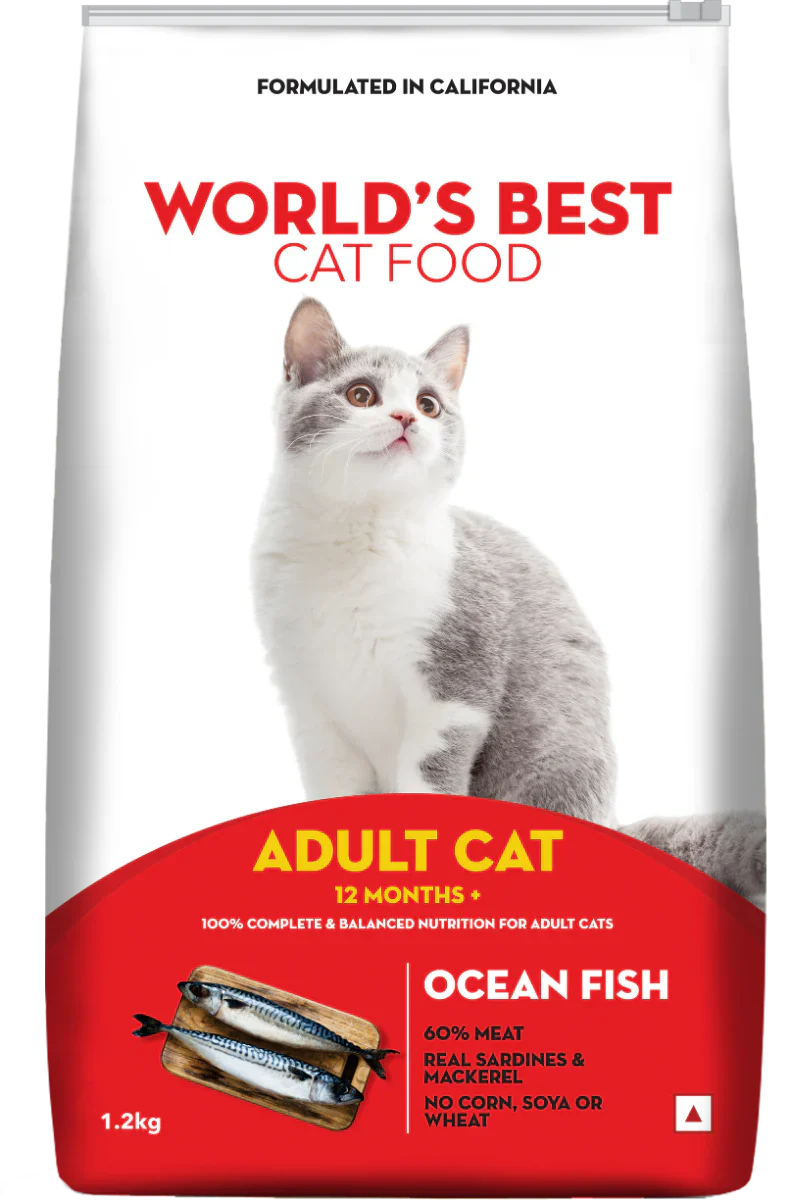Worlds Best- Ocean Fish Adult Cat Dry Food