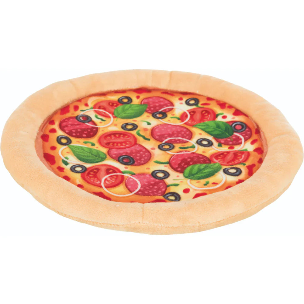 Trixie- Pizza Plush Dog Toy