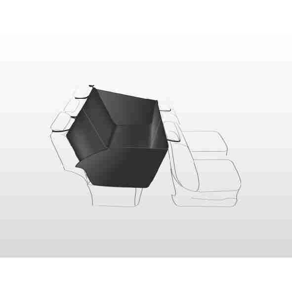 Trixie-Protective Car Seat Cover with Side Parts dividable