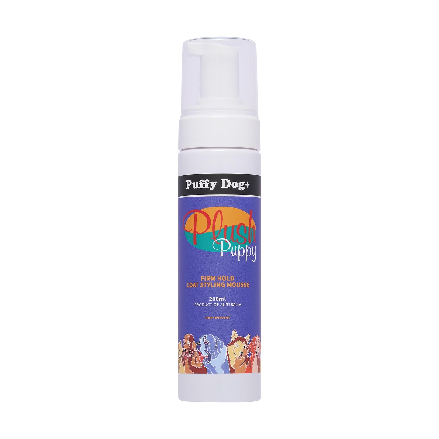 Plush Puppy-Puffy Dog + Firm Hold Mousse