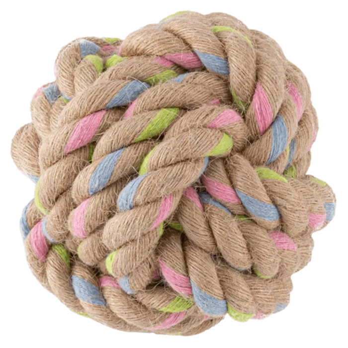 Beco- Hemp Rope Ball for Puppies and Adult