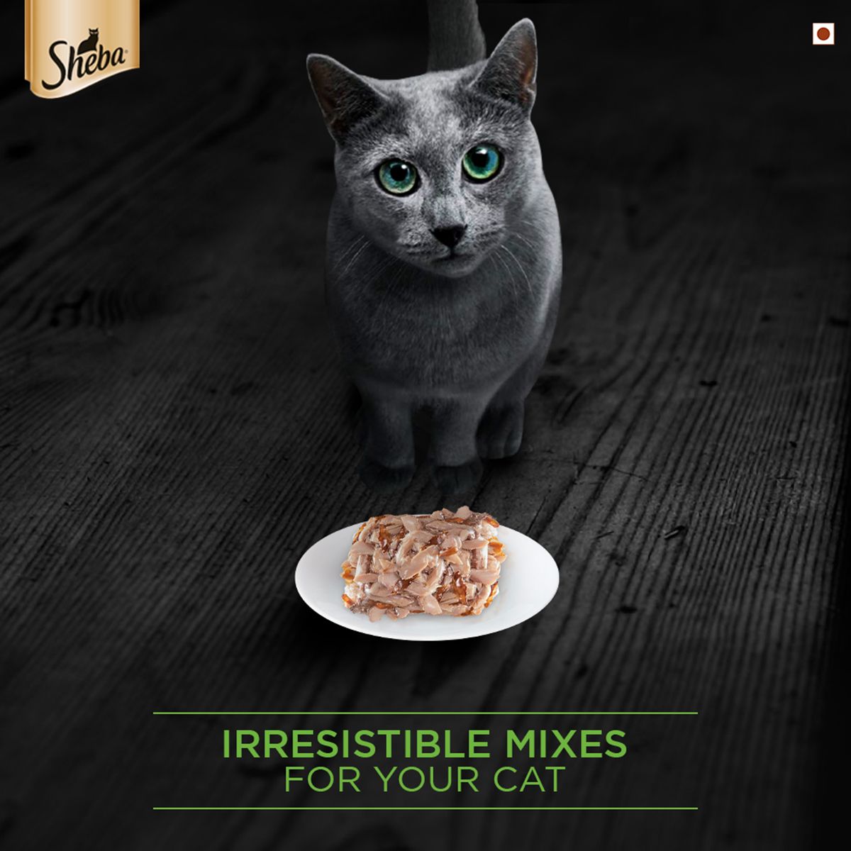 Sheba- Deluxe Tuna Gravy Premium Canned Wet Cat Food