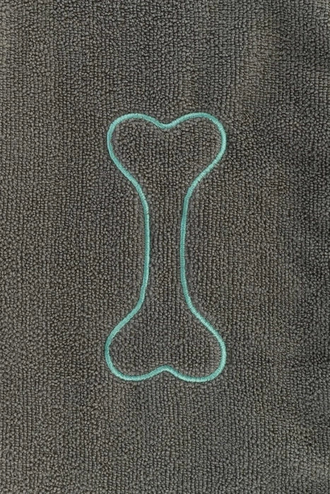 Trixie - Towel with Mitt Pockets Grey