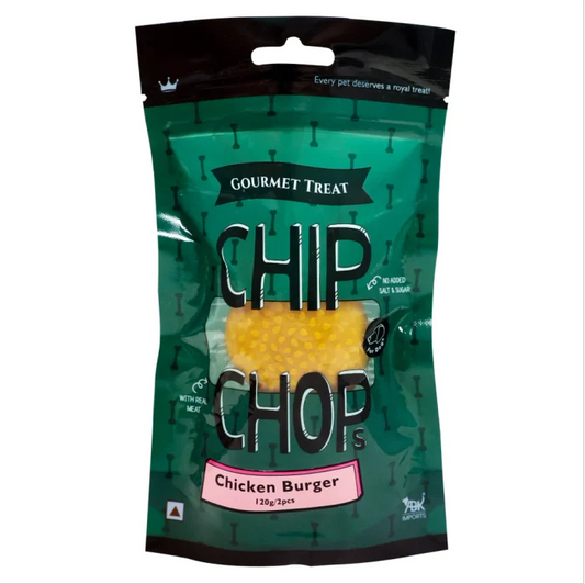 Chip Chops- Chicken Burger Gourmet Dog Treats