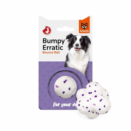 Fofos- Super Durable Bumpy Bounce Ball Dog Toy