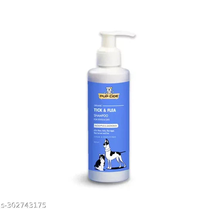 Pupcide - Tick & Flea Shampoo 200Ml