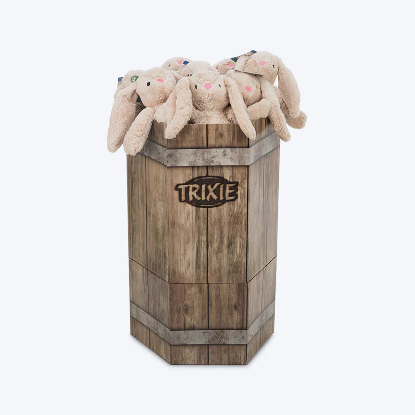 Trixie -Rabbit Plush Toy for Dogs For Soft Chewers