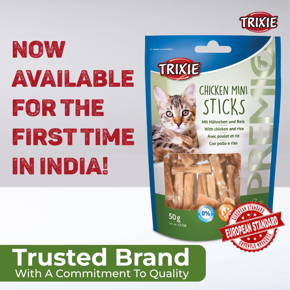 Trixie-Premio Chicken Mini Sticks for Cats