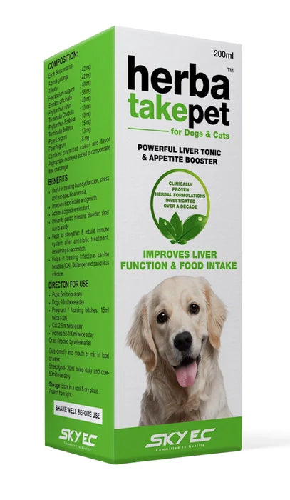 Sky Ec-Herba Take Herbal Appetizer for Cats and Dogs