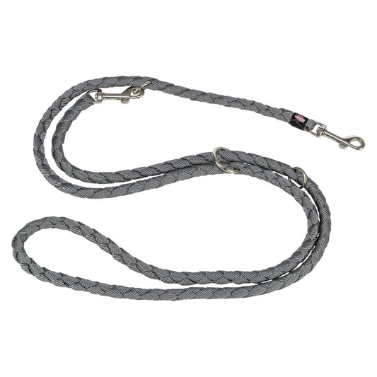 TRIXIE - Cavo Adjustable Leash 2M, 12Mm Dia, S-m, Graphite