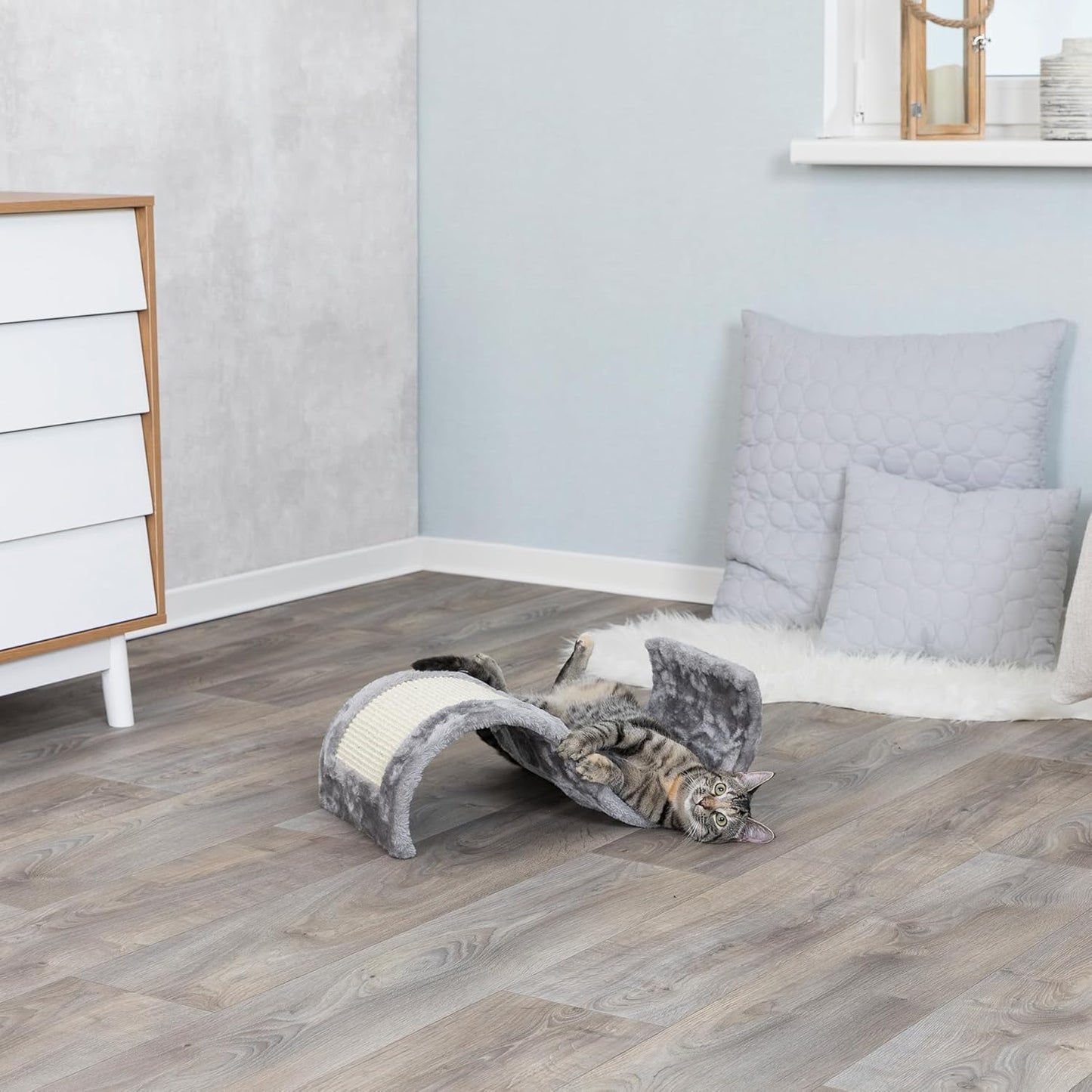 Trixie - Wavy Scratching Board Wave Grey