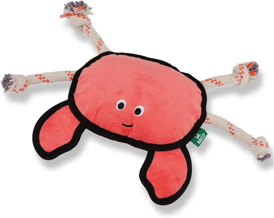 Beco- Crab Dual Material Dog Toy