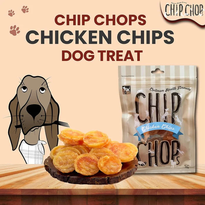 Chip Chops- Chicken Chips Coins Treat for Dog