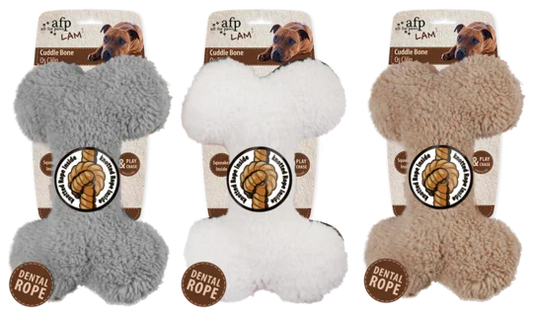 AFP- Lambswool Cuddle Dog Toys