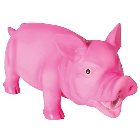 Trixie - Pig Animal Sound Latex Polyester Fleece For Dogs