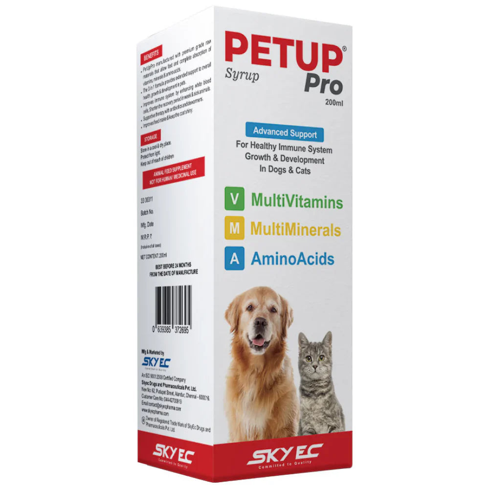 SkyEc- Petup Pro Syrup for Dogs and Cats