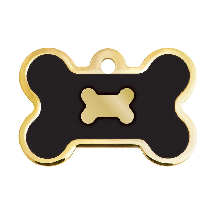 Quick Tag -Dog Name Tag Bone Large