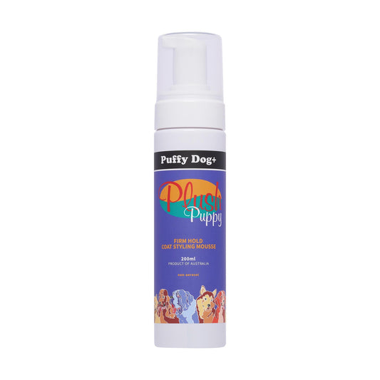 Plush Puppy-Puffy Dog + Firm Hold Mousse
