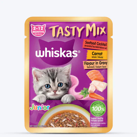 Whiskas- Tasty mix Kitten Wet Food