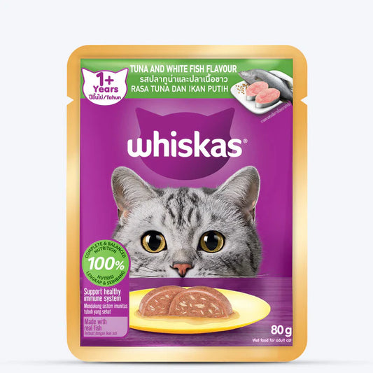 Whiskas -Tuna And White Fish Wet Food For Adult Cat