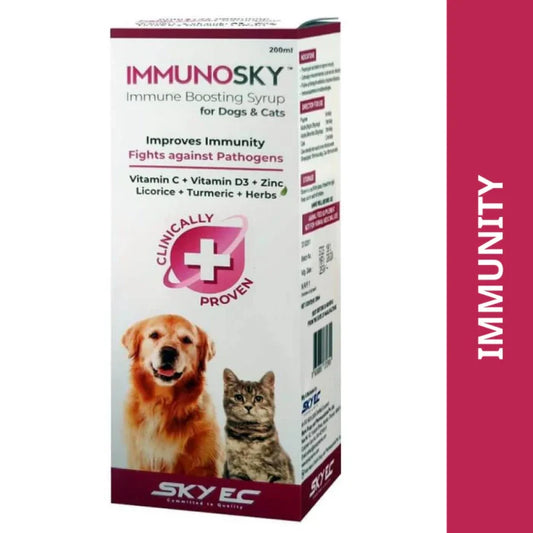 Skyec- Immunosky Immunity Booster Syrup for Dogs & Cats