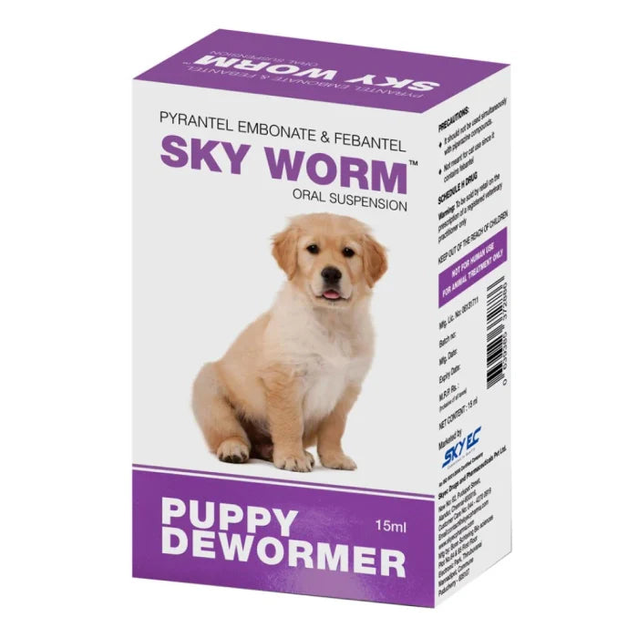Skyec- SkyWorm Puppy Deworming Suspension