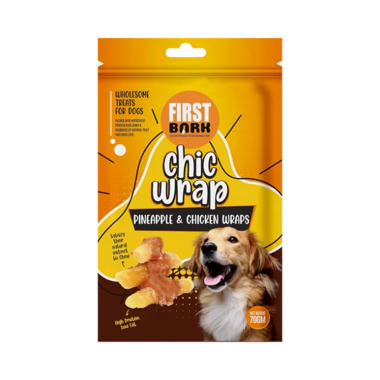 First Bark-Chip Twined By Chicken