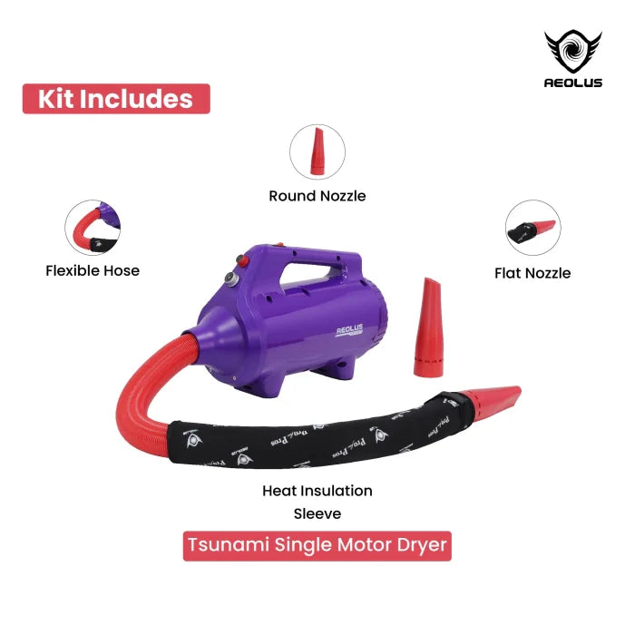 Aeolus- Single Motor Dryer for Dogs
