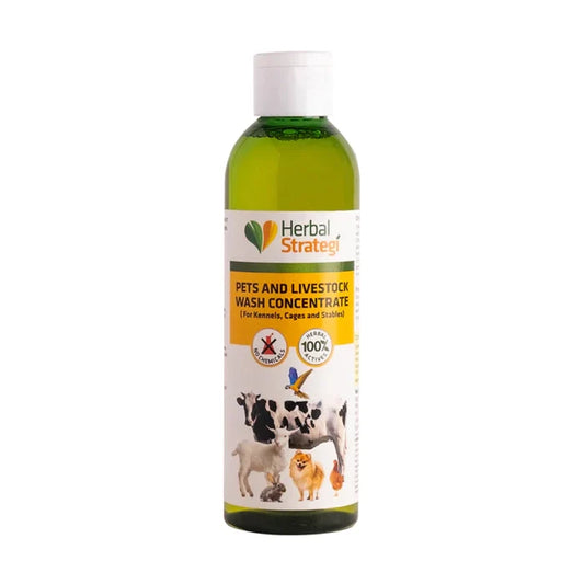 Herbal Strategi-Pets and Livestock Wash Concentrate 200Ml