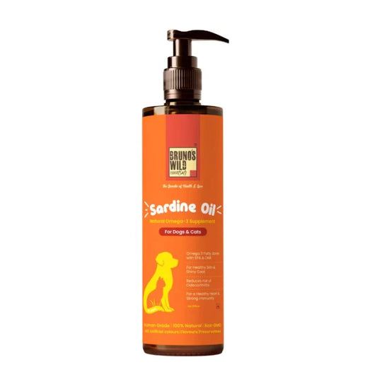 Bruno's Wild- Essentials Sardine Oil for Cats and Dogs
