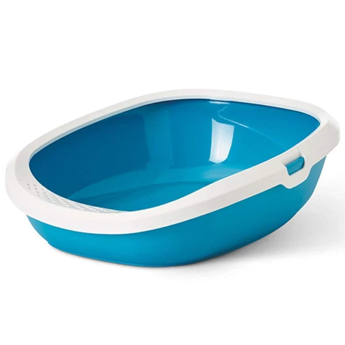 Savic- Gizmo Cat Litter Tray with Rim