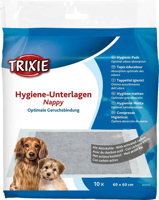 trixie - Nappy Hygiene Pad Activated Carbon  10Pcs