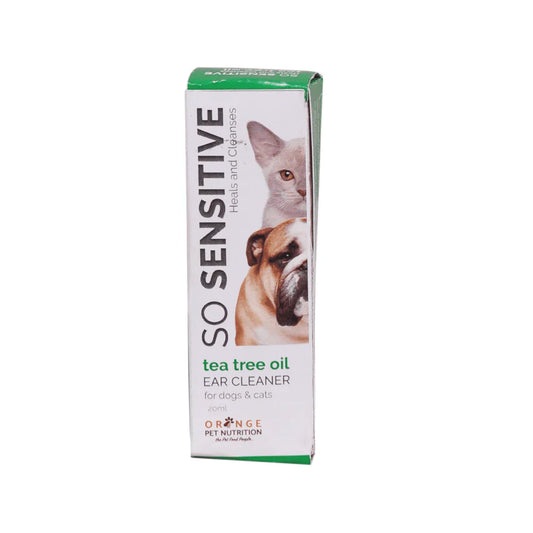 BI Grooming& Feed Supplement- So Sensitive Tea Tree Oil Ear Cleaner for Dogs and Cats